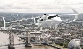  ?? Photograph: Faradair ?? How the Beha might look flying over London.