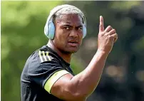  ??  ?? Julian Savea will play his first Super Rugby match since 2018 when he starts for the Hurricanes in their match against the Blues in Wellington tomorrow.