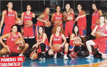  ??  ?? La Selección Nacional femenina boricua hará historia este sábado cuando juegue por vez primera en un Mundial de Baloncesto FIBA.