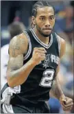  ??  ?? Kawhi Leonard.