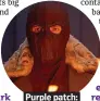  ??  ?? Purple patch: Brühl as Zemo