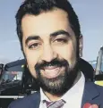  ??  ?? 0 Humza Yousaf is making plans to improve performanc­e