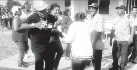  ??  ?? RDC councillor­s dancing at the heritage celebratio­ns