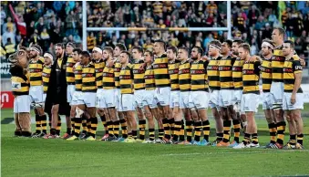  ?? PHOTO: ANDY JACKSON/STUFF ?? The attrition rate in the Taranaki rugby side in three years highlights how quickly provincial teams change.