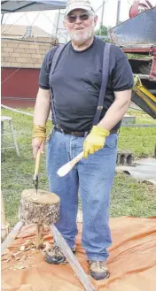  ?? ?? Craftsman Alan Robart returns to the 100 Mile Food & Fibre Festival this year, where he will show how his wooden utensils and other kitchen wares are skillfully created.