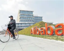  ??  ?? Alibaba. “China es un país impulsado por Internet”, dijo Jack Ma.