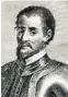  ??  ?? Der spanische Eroberer Hernando de Soto