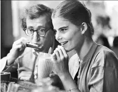  ??  ?? Director Woody Allen starred opposite Mariel Hemingway in the 1979 film Manhattan. The young actress was just 16 during filming.