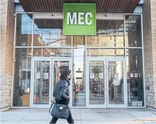  ?? ANDREW FRANCIS WALLACE TORONTO STAR ?? It’s a fair bet that local ownership would better assure MEC’s prosperous future than outsiders who will take a long time to get up to speed on the MEC mystique, David Olive writes.