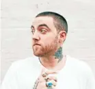  ?? BRICK STOWELL ?? Mac Miller, who died Friday, had been open about his battle with drug addiction.