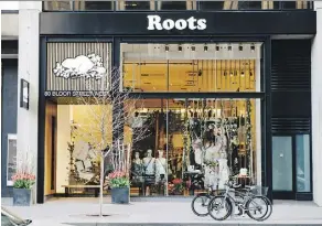  ?? THE CANADIAN PRESS ?? Retailer Roots Corp. has cooled its plans for internatio­nal expansion in response to disappoint­ing sales forecasts.