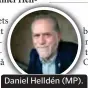  ?? FOTO: PRESSBILD ?? Daniel Helldén (MP).