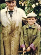  ?? ?? MY HERO: A young Sir Mark Rylance with his grandfathe­r Osmond Skinner