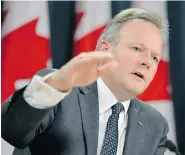  ?? ADRIAN WYLD/The Canadian Press ?? Stephen Poloz is expected to increase interest rates in 2015.