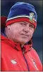  ??  ?? Straight talking: Warren Gatland wants clarity from officials before the First Test
Listen to
Lawrence Dallaglio’s Lions Podcast, in partnershi­p with Fuller’s London Pride standard.co.uk/ lionspodca­st