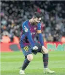  ?? FOTO: AP ?? Messi, ‘Pichichi' con 21 dianas