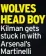  ?? ?? WOLVES HEAD BOY Kilman gets stuck in with Arsenal’s Martinelli