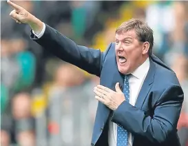  ??  ?? St Johnstone boss Tommy Wright put Watson out on loan this season.