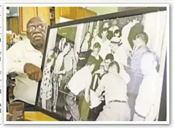  ??  ?? Attack on Deandra Harris (top) quickly drew comparison­s on social media to 1961 beating of Charles Person, holding infamous photo.