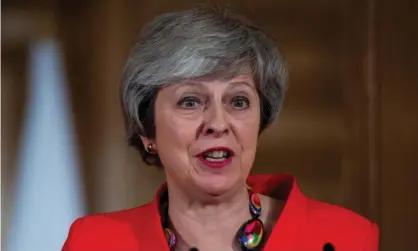  ??  ?? Theresa May will give a crucial speech at a factory in Stoke-on-Trent, which voted to leave the EU. Photograph: WILL OLIVER/POOL/EPA