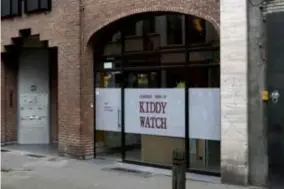  ?? FOTO WIM HENDRIX ?? De crèches van Kiddy Watch zijn ondertusse­n gesloten.