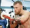  ?? AP ?? Conor McGregor, ein irisches Großmaul und gnadenlose­r Haudrauf