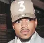  ??  ?? Chance The Rapper
