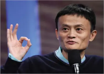  ??  ?? Alibaba’s founder Jack Ma.