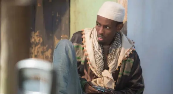  ?? KEITH BERNSTEIN/ENTERTAINM­ENT ONE ?? Somali-American actor Barkhad Abdi plays a CIA counterter­rorism agent in Eye in the Sky, which opens Friday.