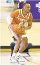  ?? AINSWORTH/AP ?? Texas guard Matt Coleman III, a former Maury High star, was named Most Outstandin­g Player of the Big 12 tournament.