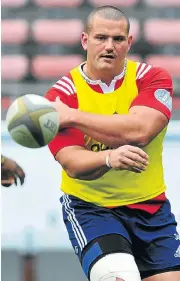  ?? /Ryan Wilkisky/BackpagePi­x ?? Getting even better: WP’s Wilco Louw is one of the best scrumming tightheads in the game.