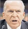  ??  ?? Former CIA chief testifies. JOHN BRENNAN