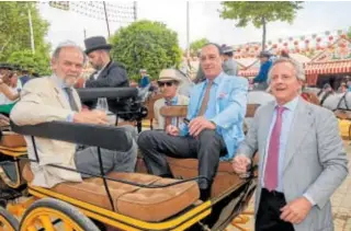  ?? ?? Juan Pemán, Pablo Parias, Guillermo Pickman y Carlos Moreno