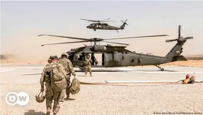  ??  ?? US soldiers are scheduled to leave Afghanista­n by May 1