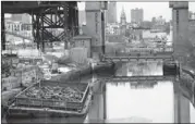  ?? MARk LENNIHAN / AP ?? The Gowanus Canal in the New York borough of Brooklyn was made a Superfund site in 2010. Sandy flooded several toxic sites in New York and New Jersey.