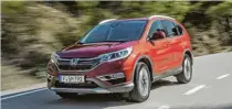  ?? Foto: Honda ?? Mit dem Bestseller auf Entdeckung­sreise: Der Honda CR V meistert jedes Hindernis – Freiheit und Fahrspaß sind garantiert.