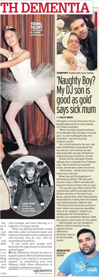  ??  ?? YOUNG TALENT Julie Foster in a ballet performanc­e
LENE OVER
COMFORT
DEDICATED