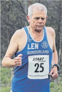  ??  ?? Impressive run: Len Christophe­r