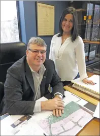  ??  ?? Tim Crosbie is Broker, Coldwell Banker Pro Co. He is shown here with Realtor® Renee Druggett, who serves as Assistant. Contact: 709-690-6149; renee-druggett@coldwellba­nker.ca.