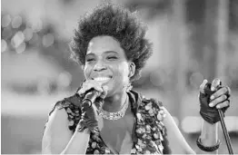  ?? STEVEN GEORGES/DAILY PILOT ?? Grammy winning singer/songwriter Macy Gray will perform at Orlando’s Parliament House on Saturday as part of its Gay Days Weekend concert series.