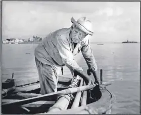  ??  ?? Cautionary tale: A still from the film of Ernest Hemingway’s novel The Old Man and the Sea