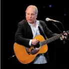  ??  ?? STILL GOT IT: Paul Simon had the audience up swaying and jiggling