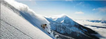  ?? DAVE HEATH/DESTINATIO­N BC ?? Revelstoke Mountain Resort features a stunning vertical at 1,713 metres.