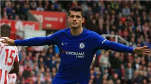  ?? AFP ?? Alvaro Morata will be keen to get back amongst the goals in the race for the Golden Boot. —