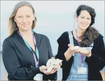  ?? Picture: Sarah Standing (220321-2520) ?? HELPING HANDS Dr Joanne Preston, left, and PHD student Monica Fabra