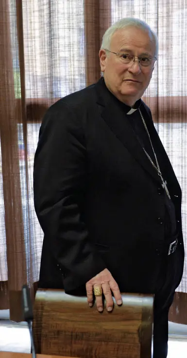  ??  ?? Monsignor Gualtiero Bassetti, nuovo presidente della Conferenza Episcopale Italiana