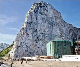  ??  ?? Going in: British soldiers on an exercise in Gibraltar in 2014