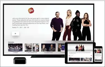  ??  ?? Will Apple announce is streaming TV service and preview some of its first original shows in March?