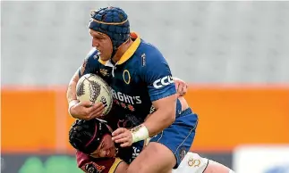  ?? DIANNE MANSON/GETTY ?? Highlander­s and Otago midfielder Tei Walden has been named on the bench to play the French Barbarians at the weekend.