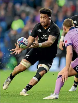  ?? GETTY IMAGES ?? Ardie Savea has been a star performer for the All Blacks in 2022, but it hasn’t been enough for him to be nominated for the World Rugby awards.